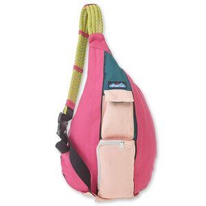 KAVU Original Rope Bag Cotton Crossbody Sling - Fruit Salad